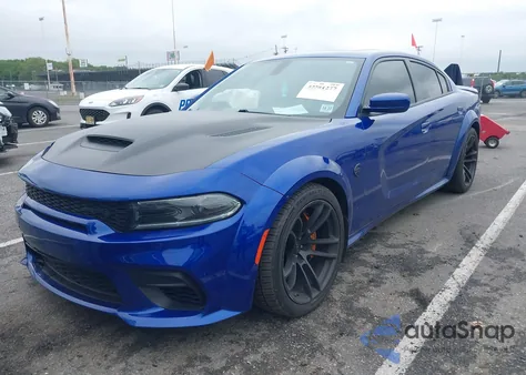 2022 Dodge Charger Srt Hellcat Widebody z USA, uszkodzony, nr VIN 2C3CDXL96NH159083
